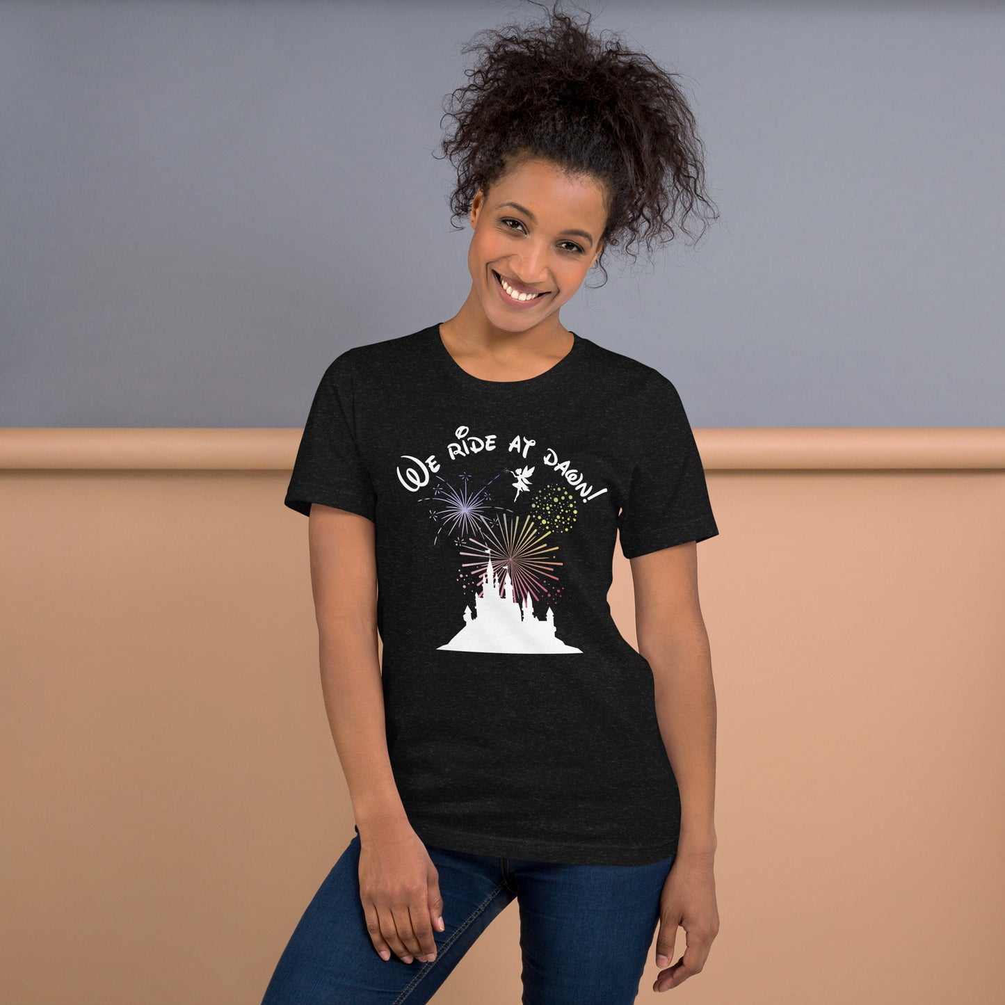 We Ride at Dawn Funny Disney inspired Unisex t-shirt